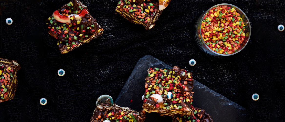 Halloween Rocky Road