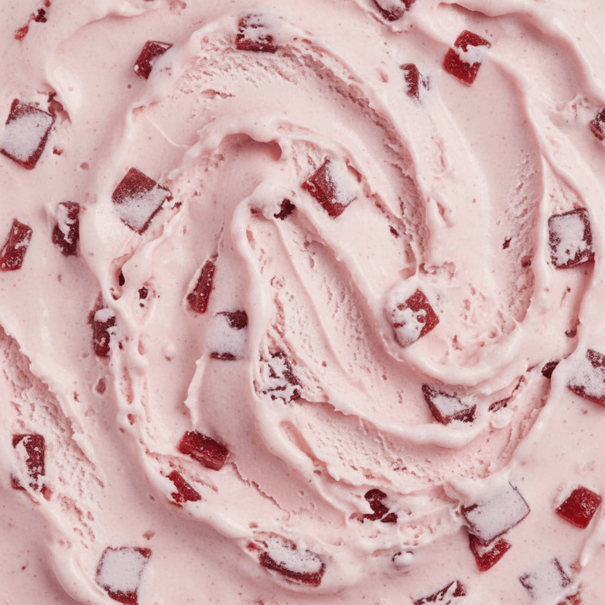 Piezas de gelatina de arándano