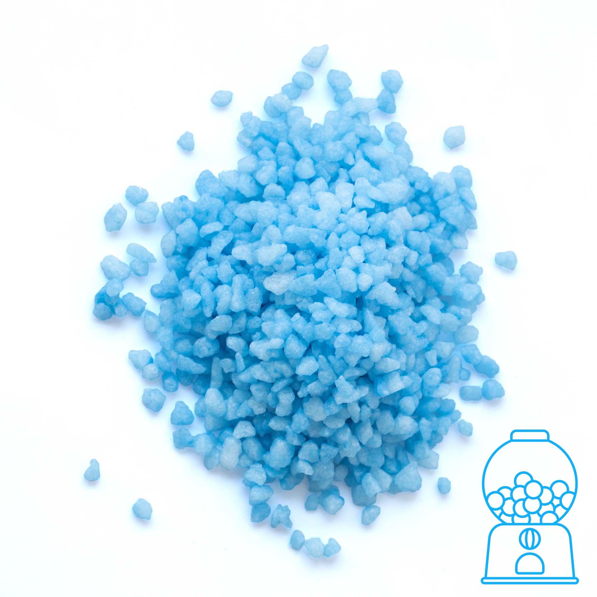 Blue Bubblegum Flavour Sugar Pearls