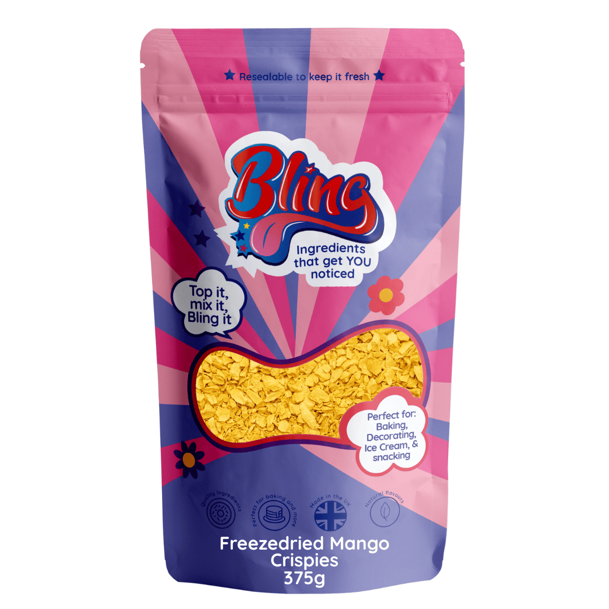 Freeze Dried Mango Crispies