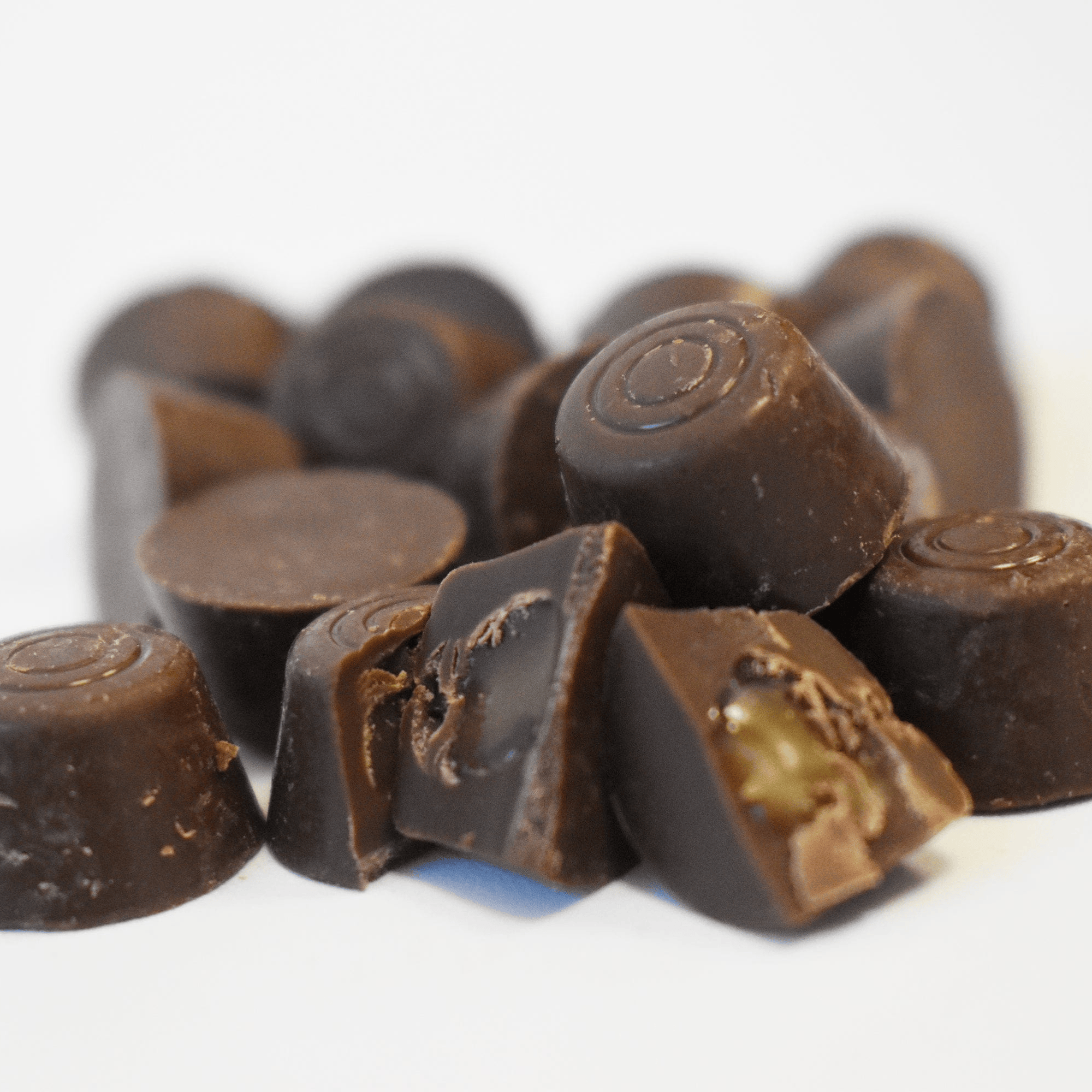 Mini Copas de Caramelo con Chocolate