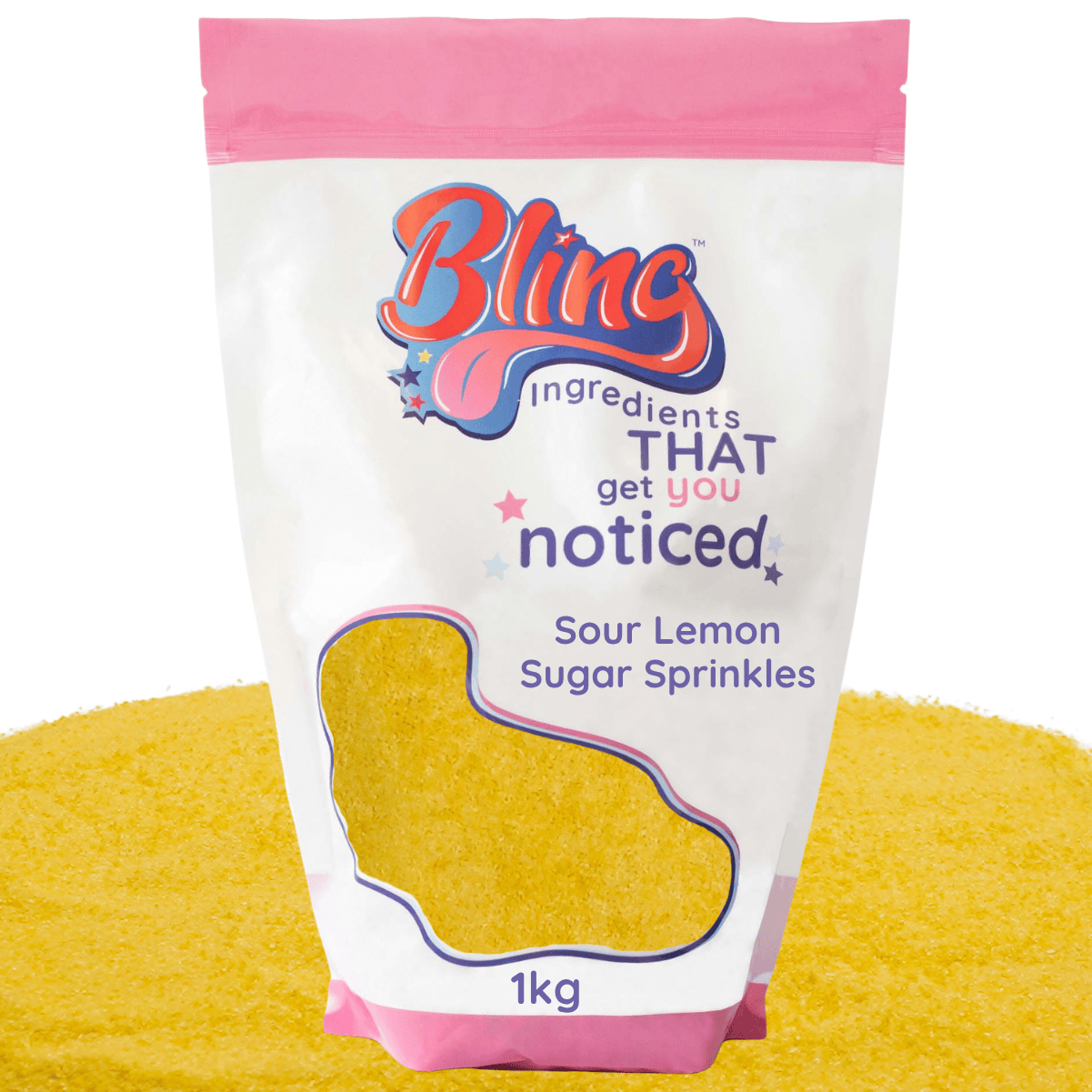 Sour Lemon Sugar Sprinkles