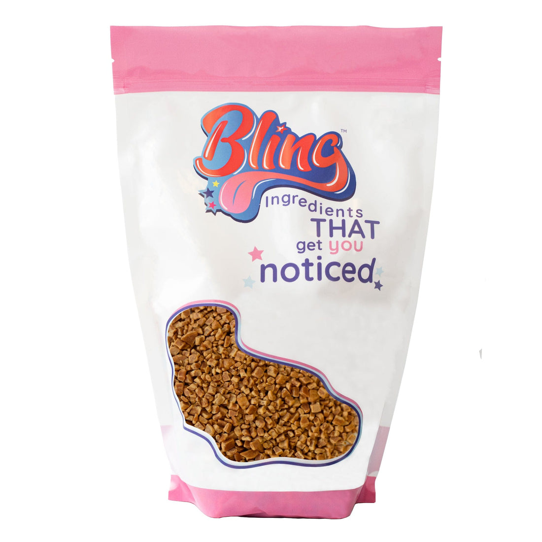 Mini Caramel Fudge Pieces - Bling Ingredients