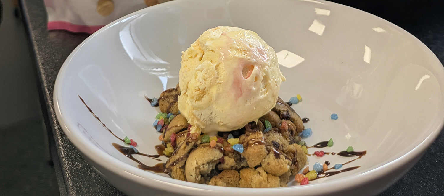 Cookie Dough in the Air Fryer