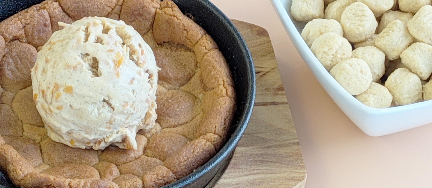 No-Churn Caramel And Carrot Cake Ice Cream