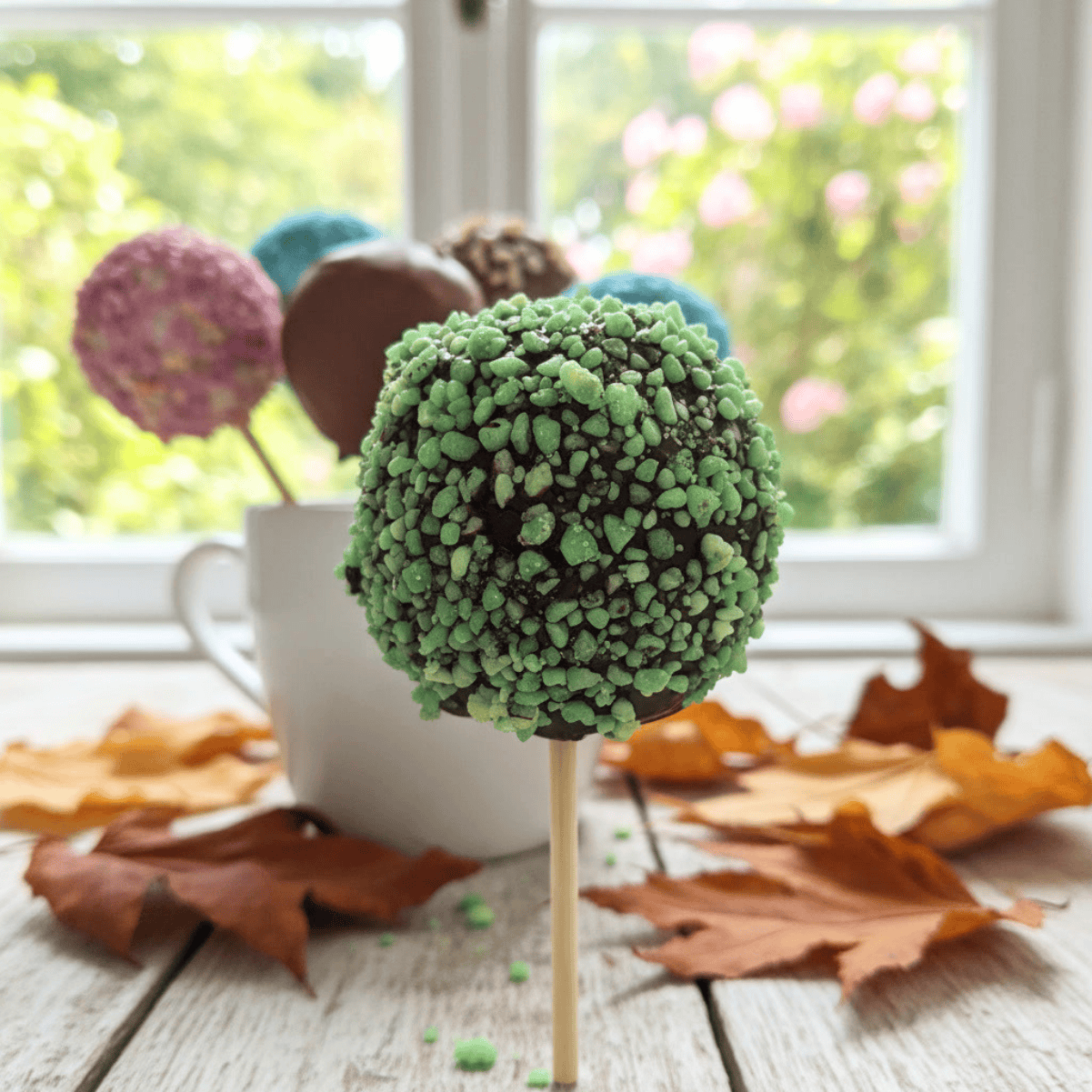 Caramelo Duro de Manzana Verde Ácida Pop n Crunch
