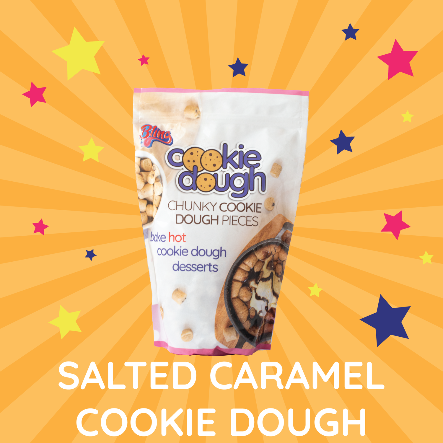 Salted Caramel Cookie Dough Pouch
