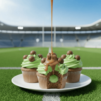 Caramel Centred Milk Chocolate Footballs