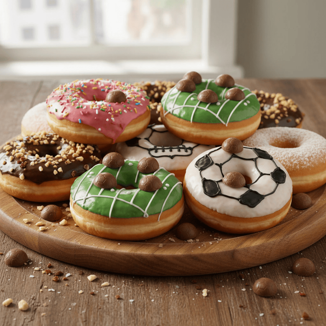Caramel Centred Milk Chocolate Footballs