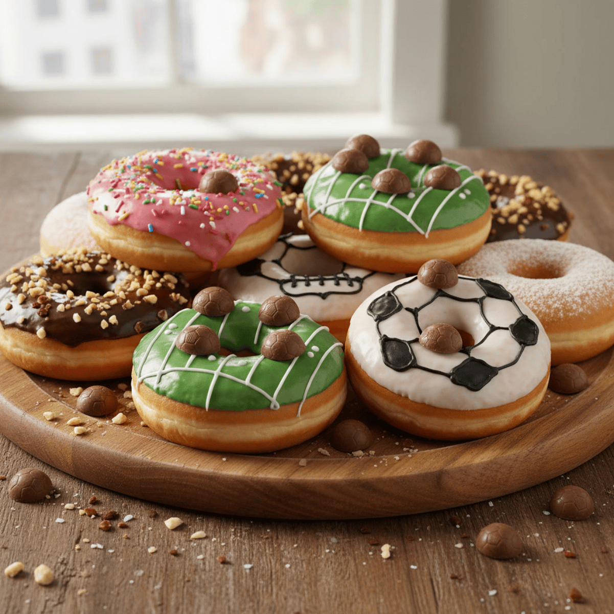 Caramel Centred Milk Chocolate Footballs