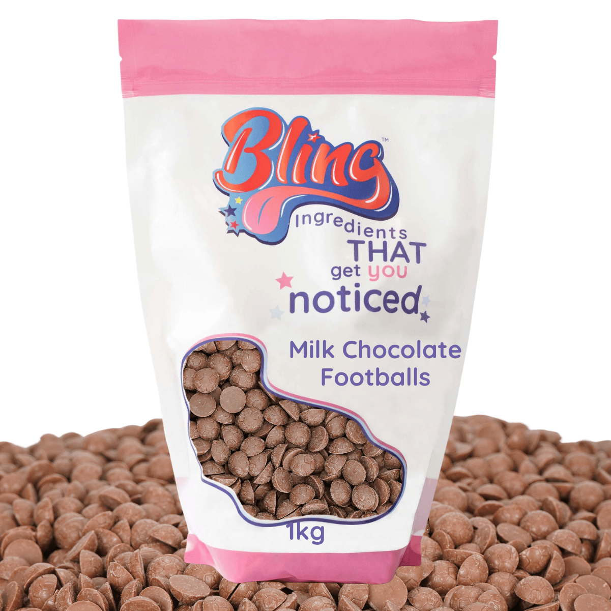 Milk Chocolate Footballs