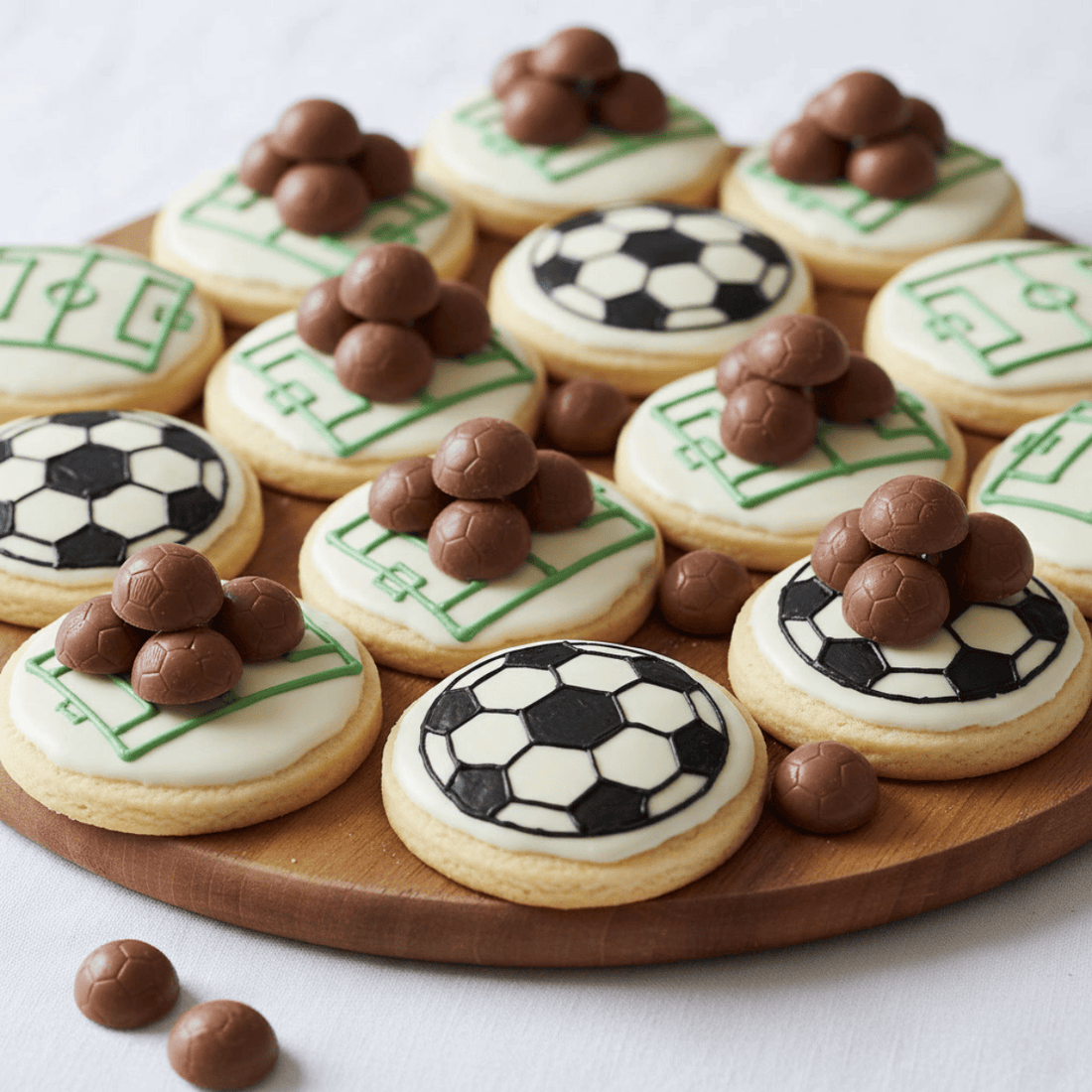 Milk Chocolate Footballs