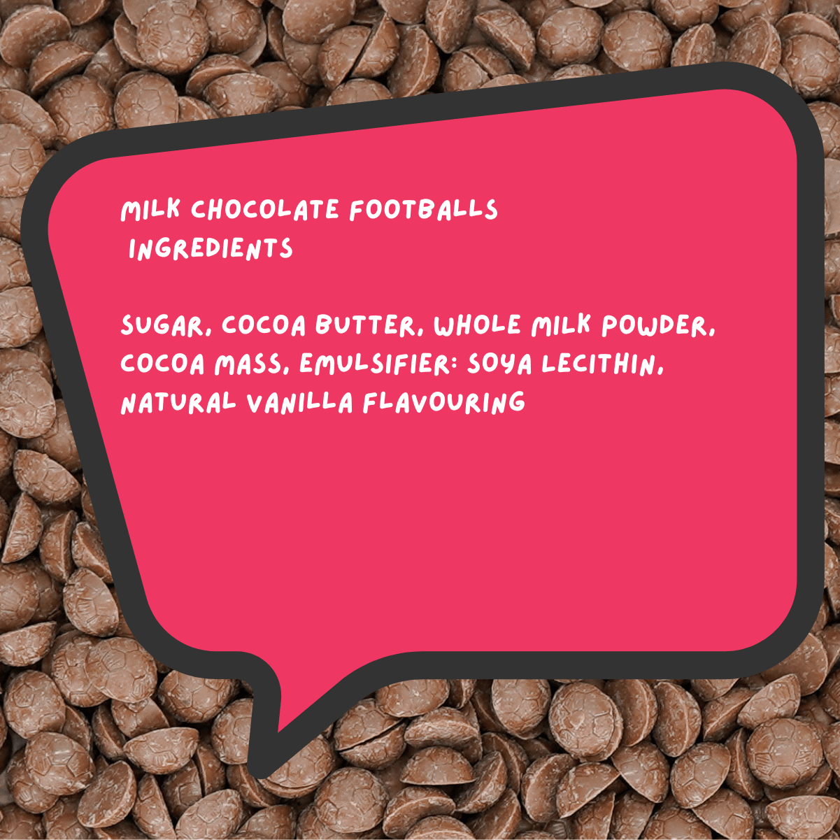Milk Chocolate Footballs
