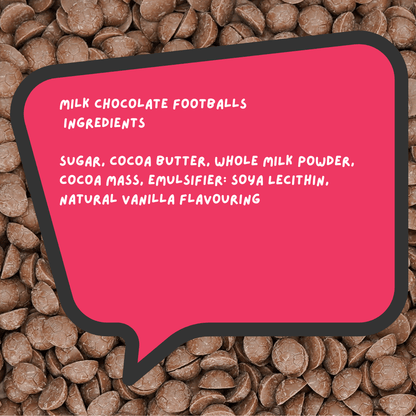 Milk Chocolate Footballs