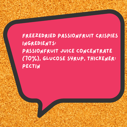 Freeze Dried Passionfruit Crispies