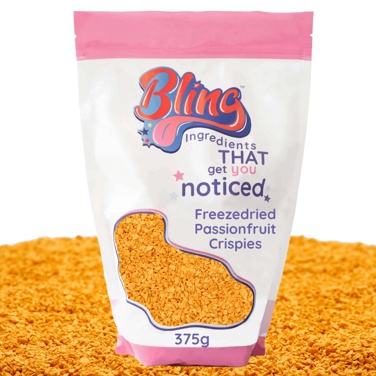 Freeze Dried Passionfruit Crispies