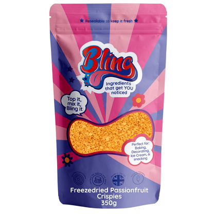 Freeze Dried Passionfruit Crispies