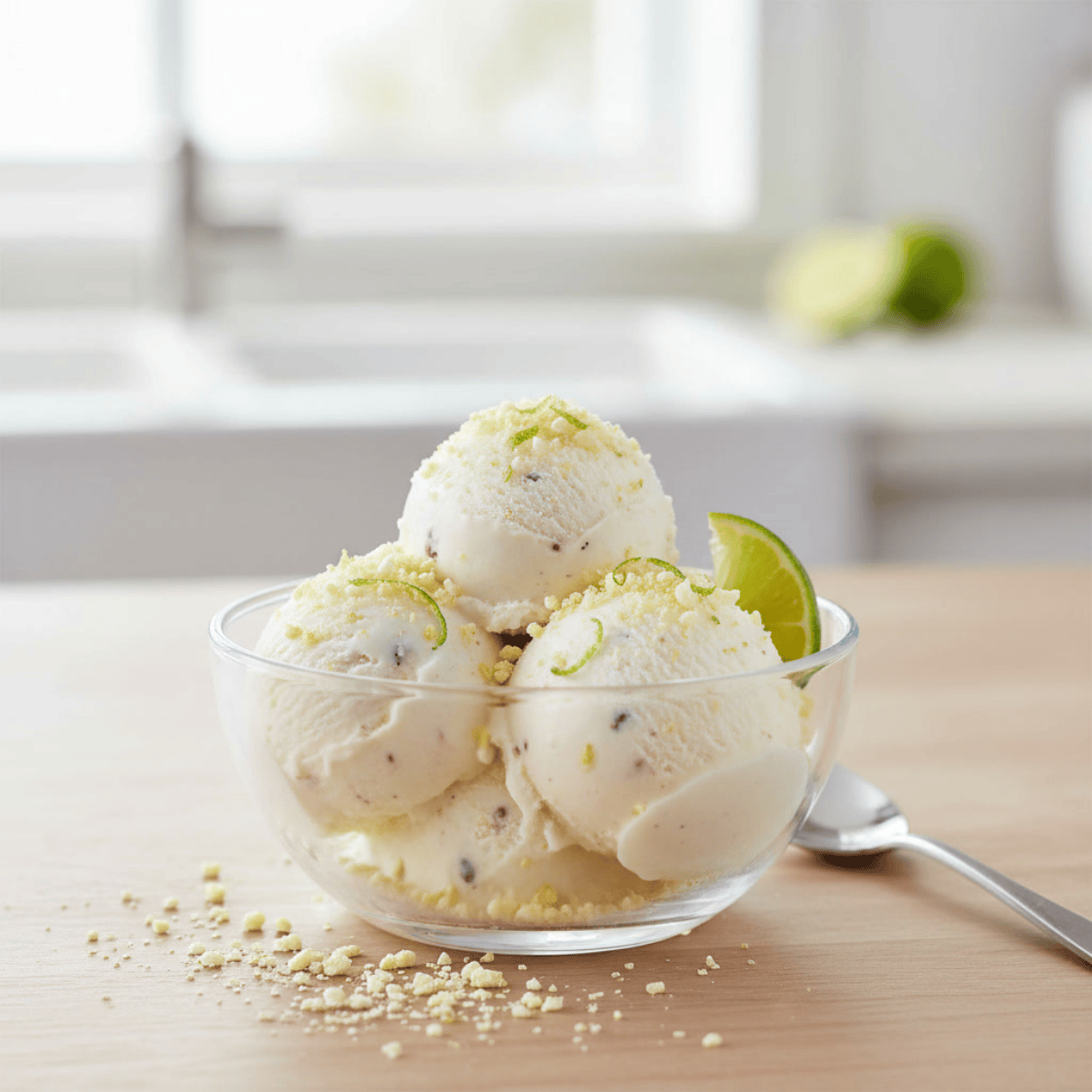 Freeze Dried Lime Crispies