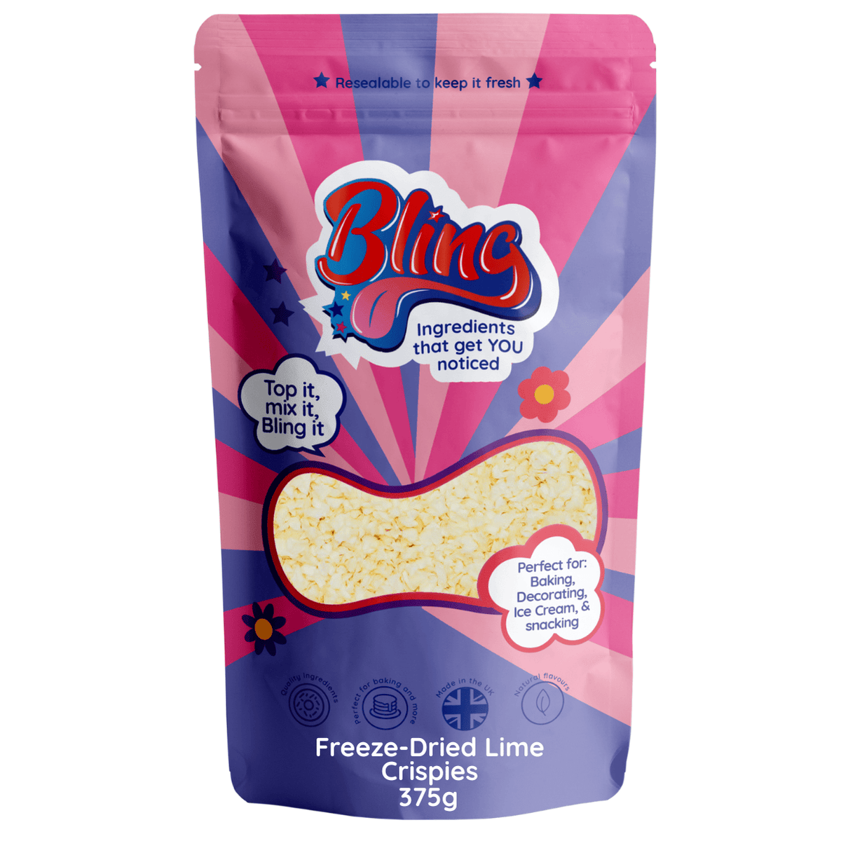 Freeze Dried Lime Crispies
