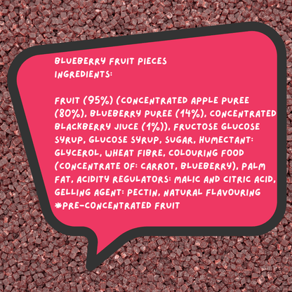 Blueberry Fruit Jelly Pieces