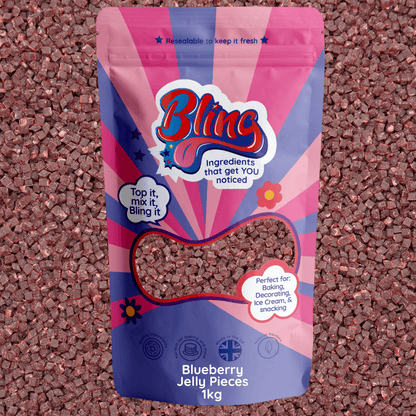 Blueberry Fruit Jelly Pieces