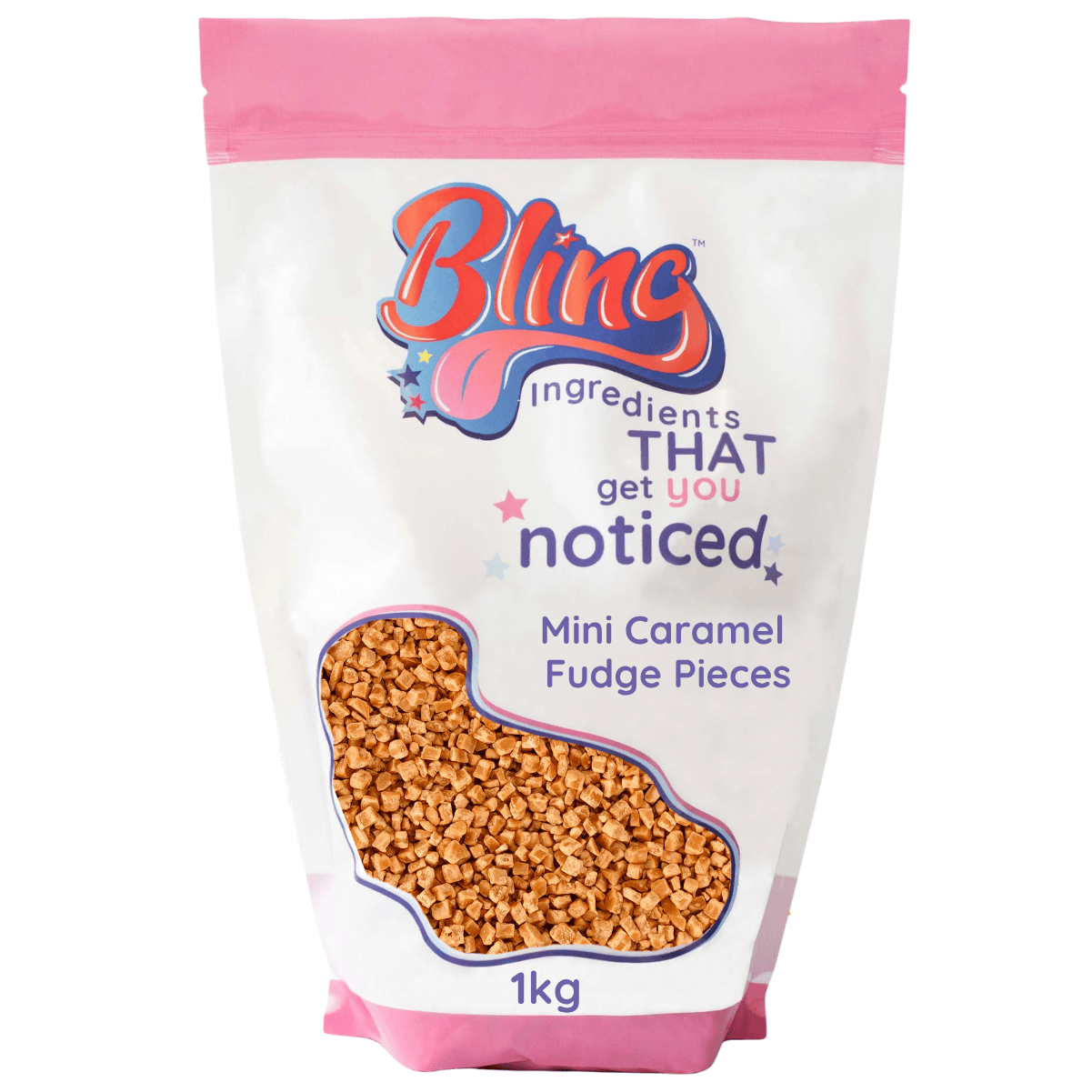Mini Caramel Fudge Pieces