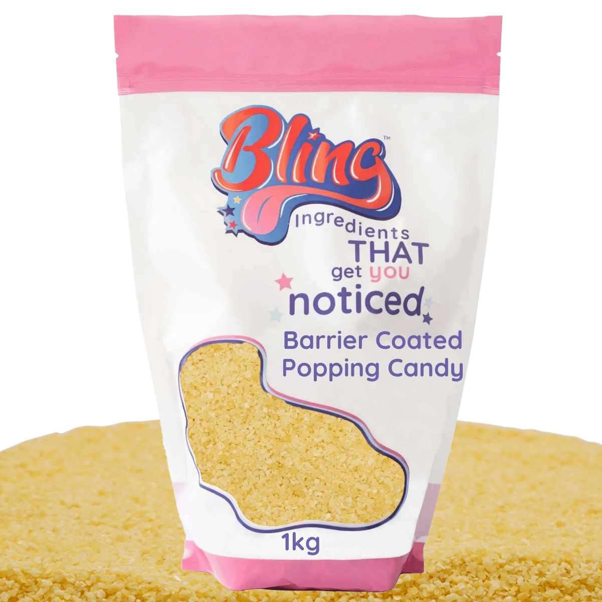 Barrier Coated Popping Candy
