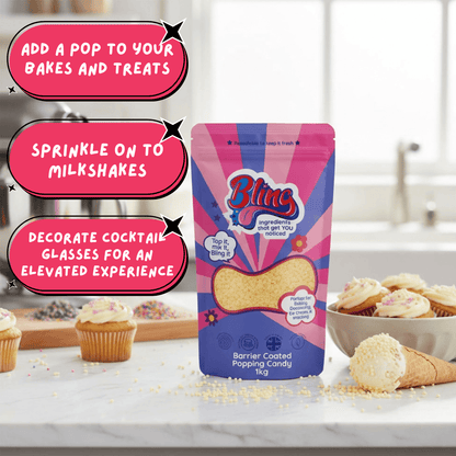 Barrier Coated Popping Candy