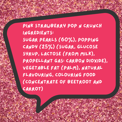 Pink Strawberry Pop n Crunch
