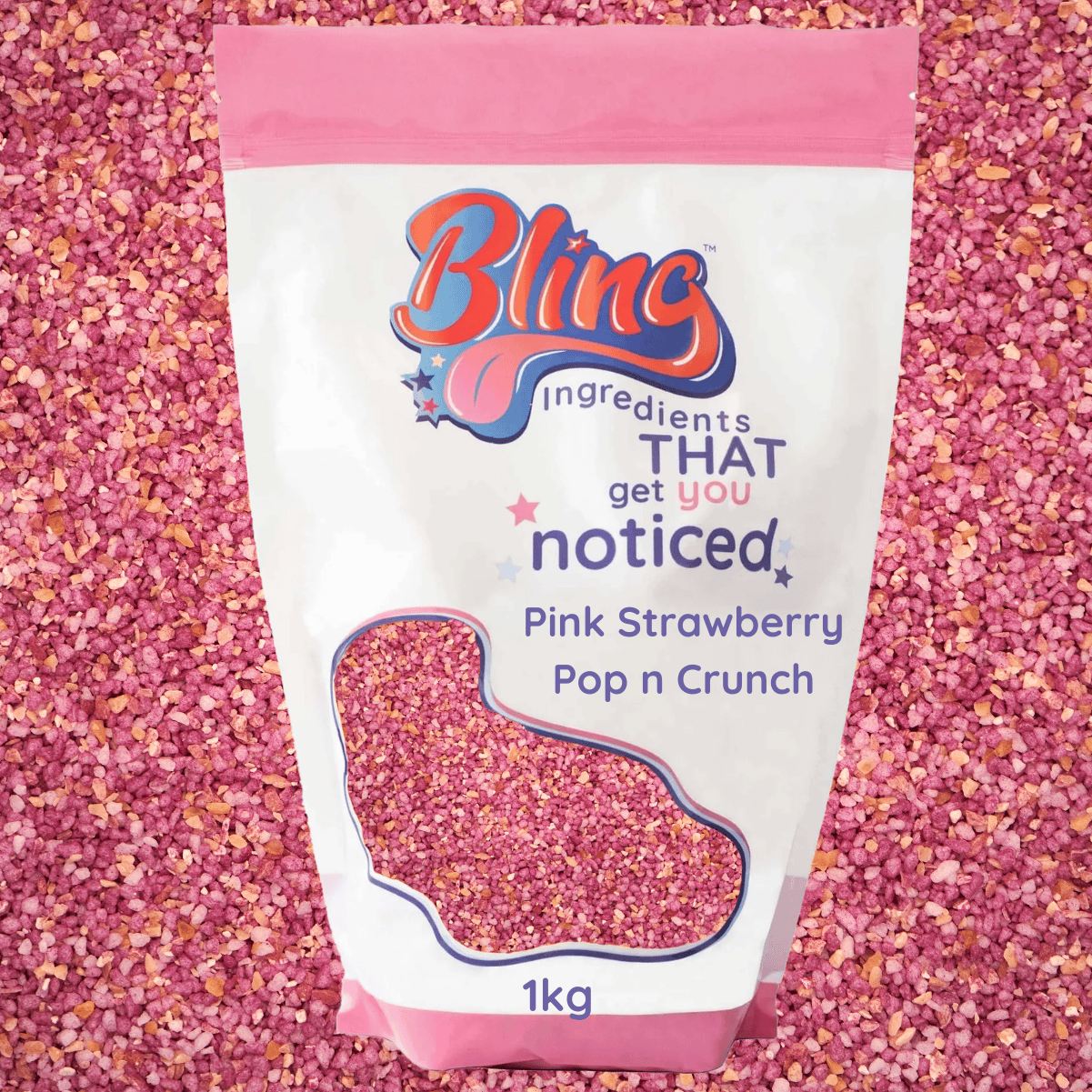 Pink Strawberry Pop n Crunch