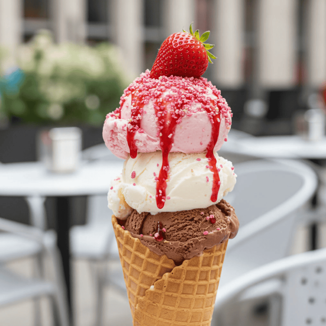 Pink Strawberry Pop n Crunch