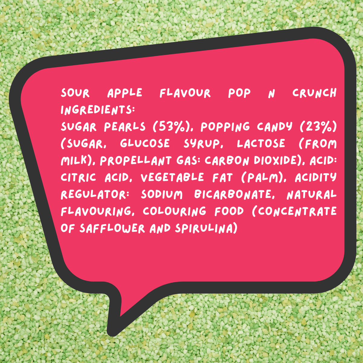 Sour Green Apple Pop n Crunch