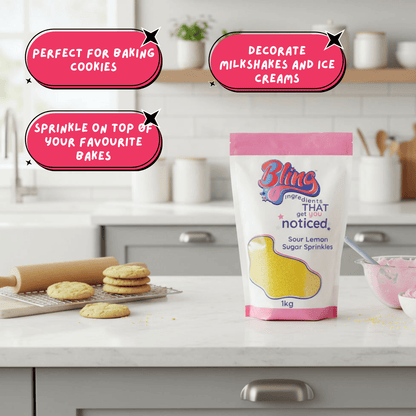 Sour Lemon Sugar Sprinkles