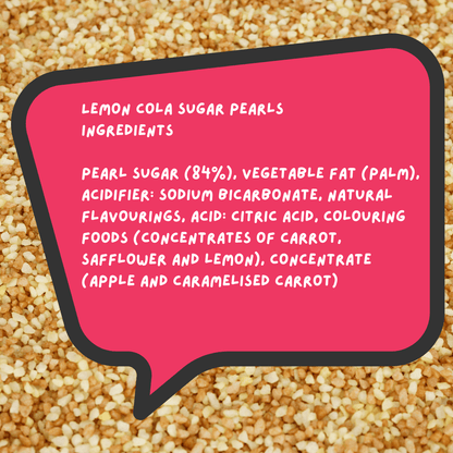Lemon Cola Sugar Pearls