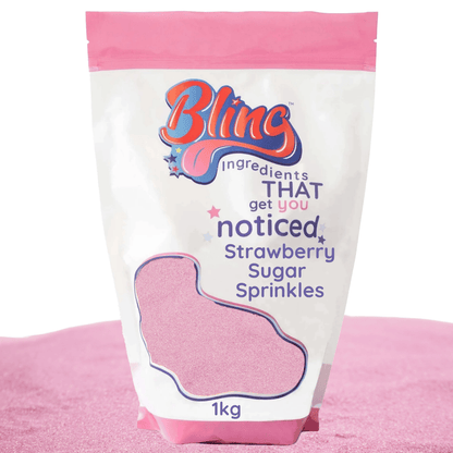 Pink Strawberry Sugar Sprinkles (BBE 07/08/2026)