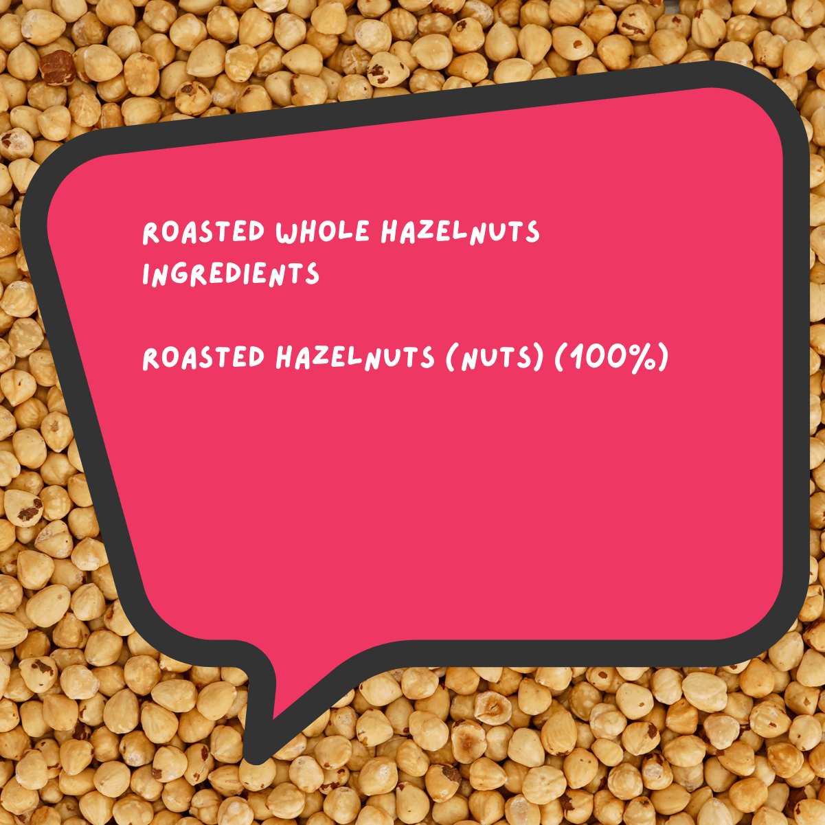 Roasted Whole Hazelnuts 800g