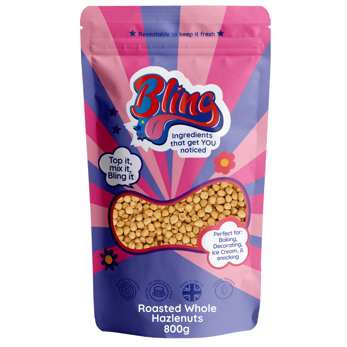Roasted Whole Hazelnuts 800g
