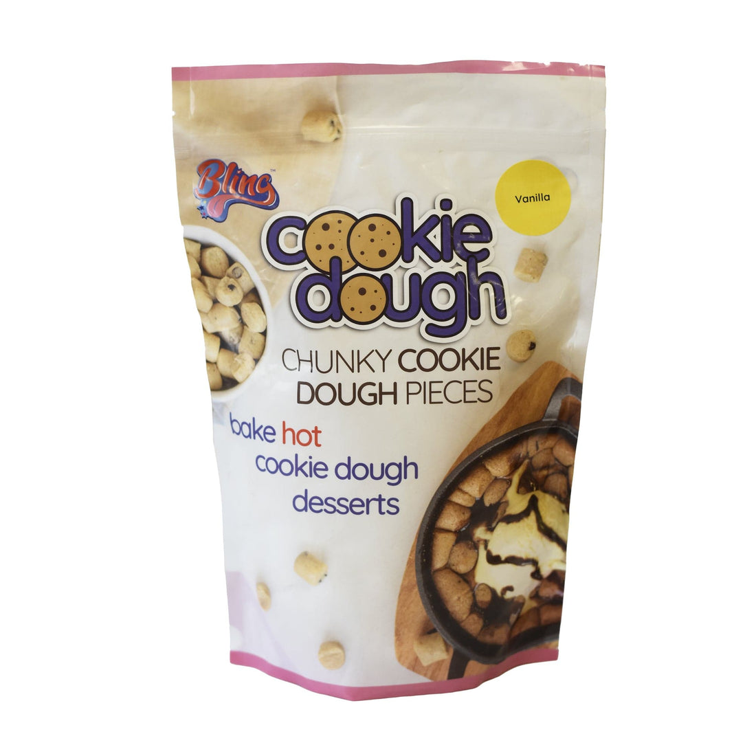 Plain Vanilla Cookie Dough Pouch - Bling Ingredients