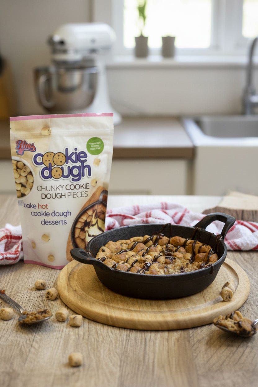 Masa de galletas con chispas de chocolate a base de plantas 1.56kg