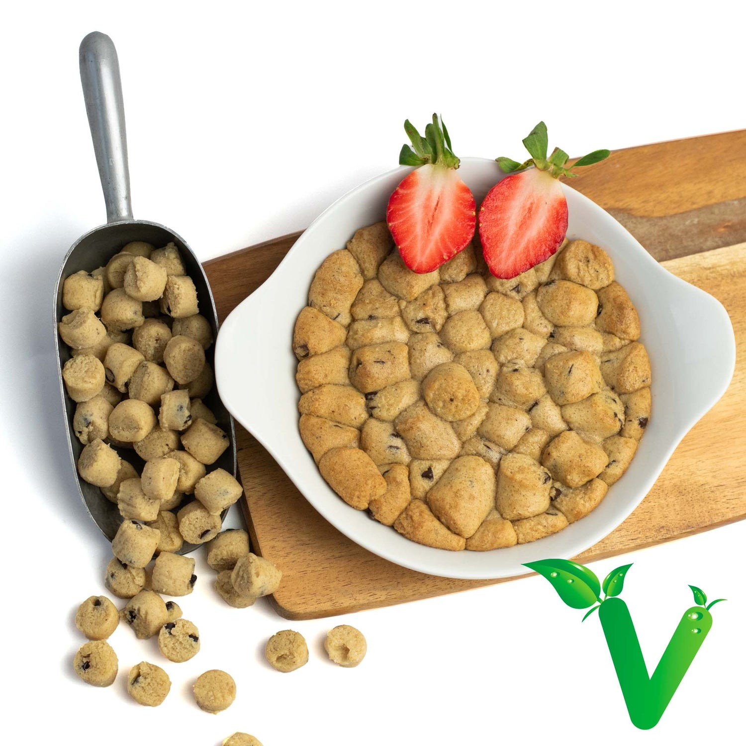 Vegan Diet Friendly Choc Chip Cookie Dough Bulk Case - Bling Ingredients