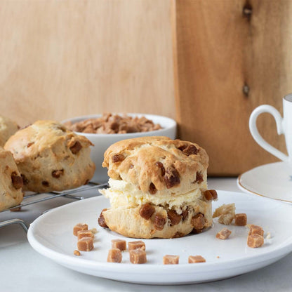 Bake Stable Caramel Fudge Pieces 6mm - Bling Ingredients