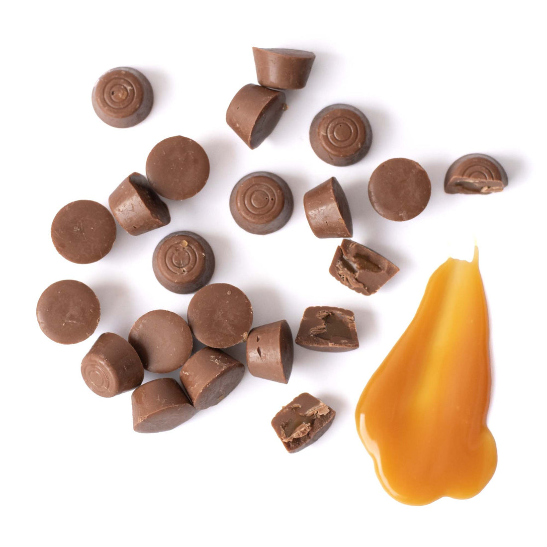 Milk Chocolate Caramel Cups - Bling Ingredients