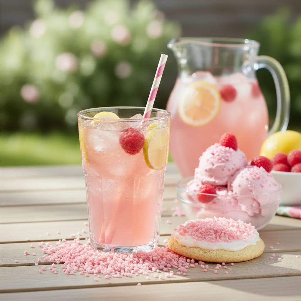 Pink Lemonade Sugar Pearls - Bling Ingredients