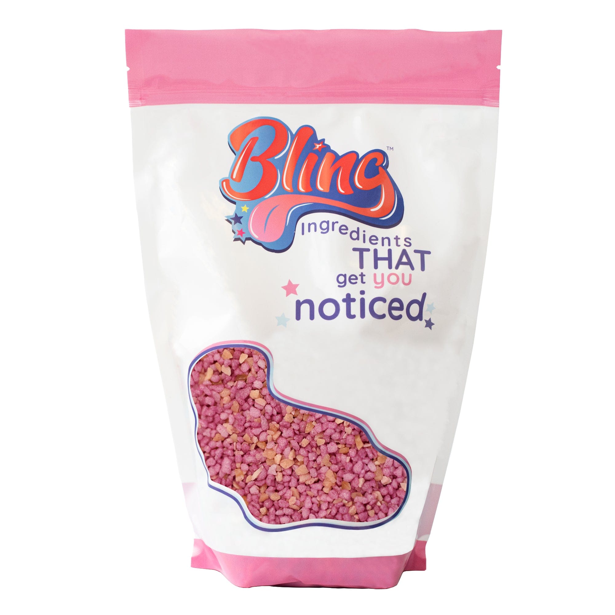 Pink Strawberry Pop n Crunch - Bling Ingredients