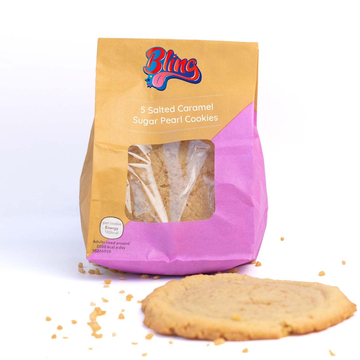 Salted Caramel Sugar Pearls - Bling Ingredients