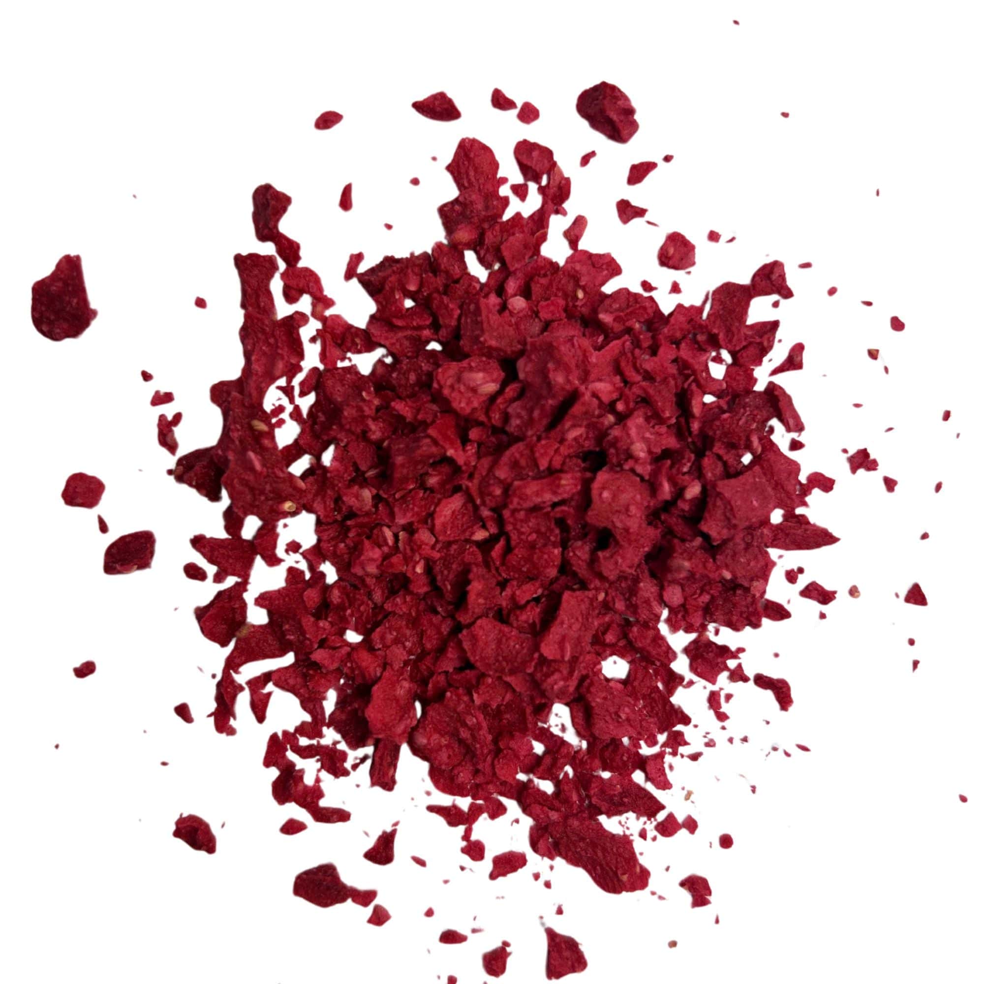 Raspberry fruit pieces for desserts, confectionery & baking - Bling ...