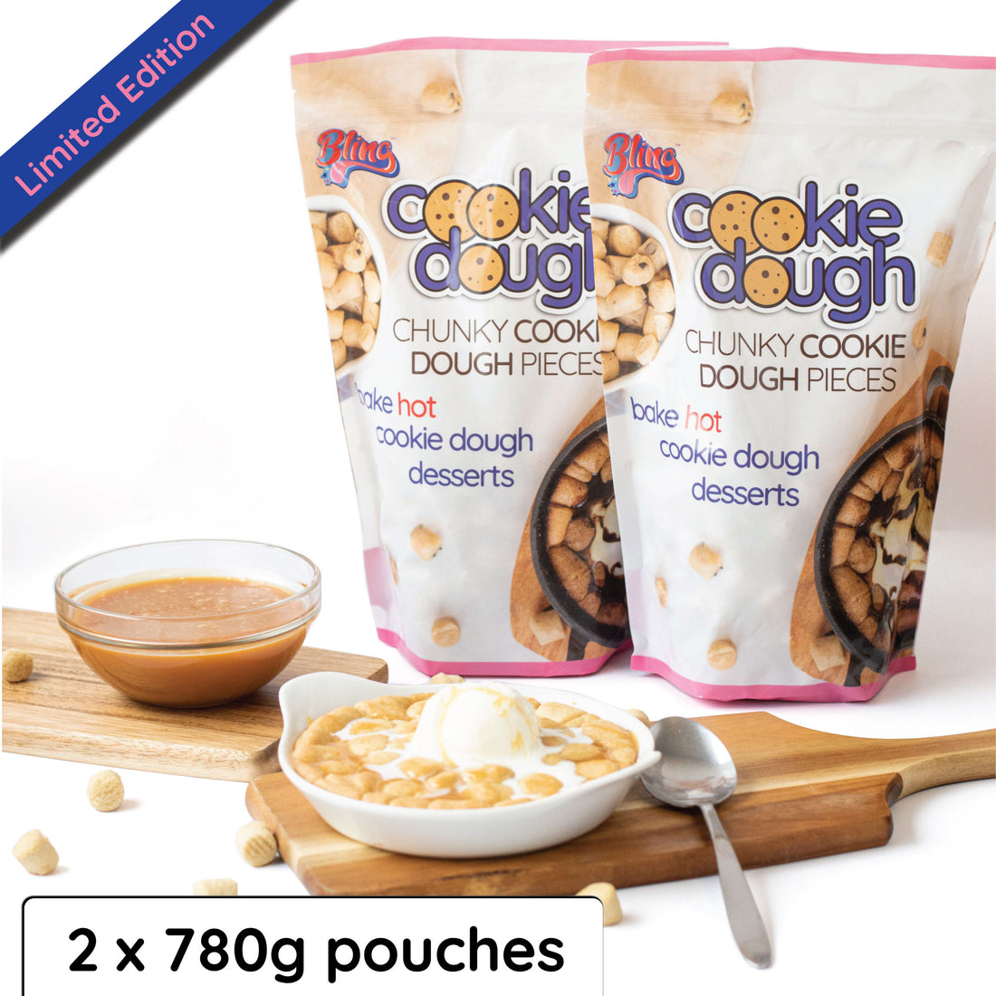 Double Pouch Pack - Salted Caramel Cookie Dough