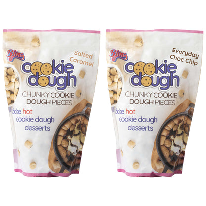 Cookie Dough Combi Pack - Everyday Choc Chip &amp; Salted Caramel